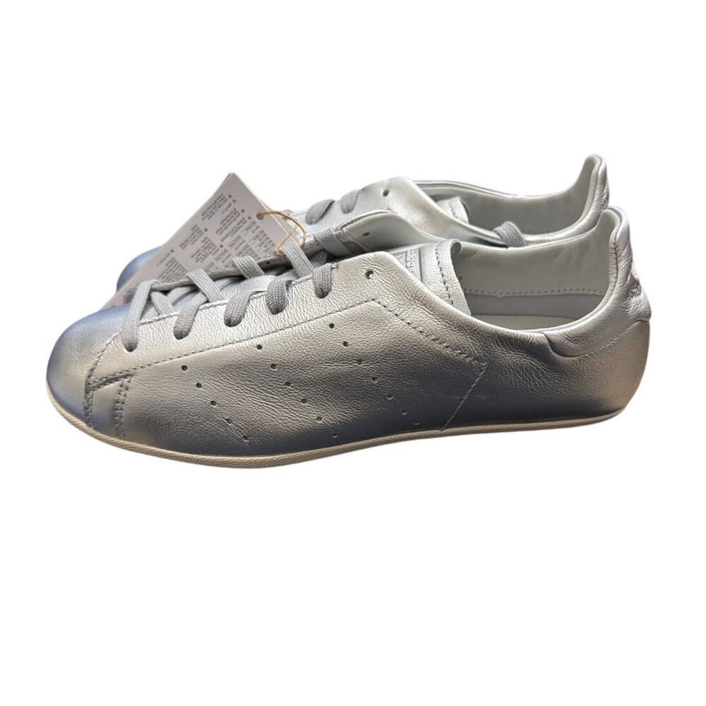 Adidas Stan Smith Lo Pro Metallic Silver Leather Women Sneakers JQ6427 Brand New